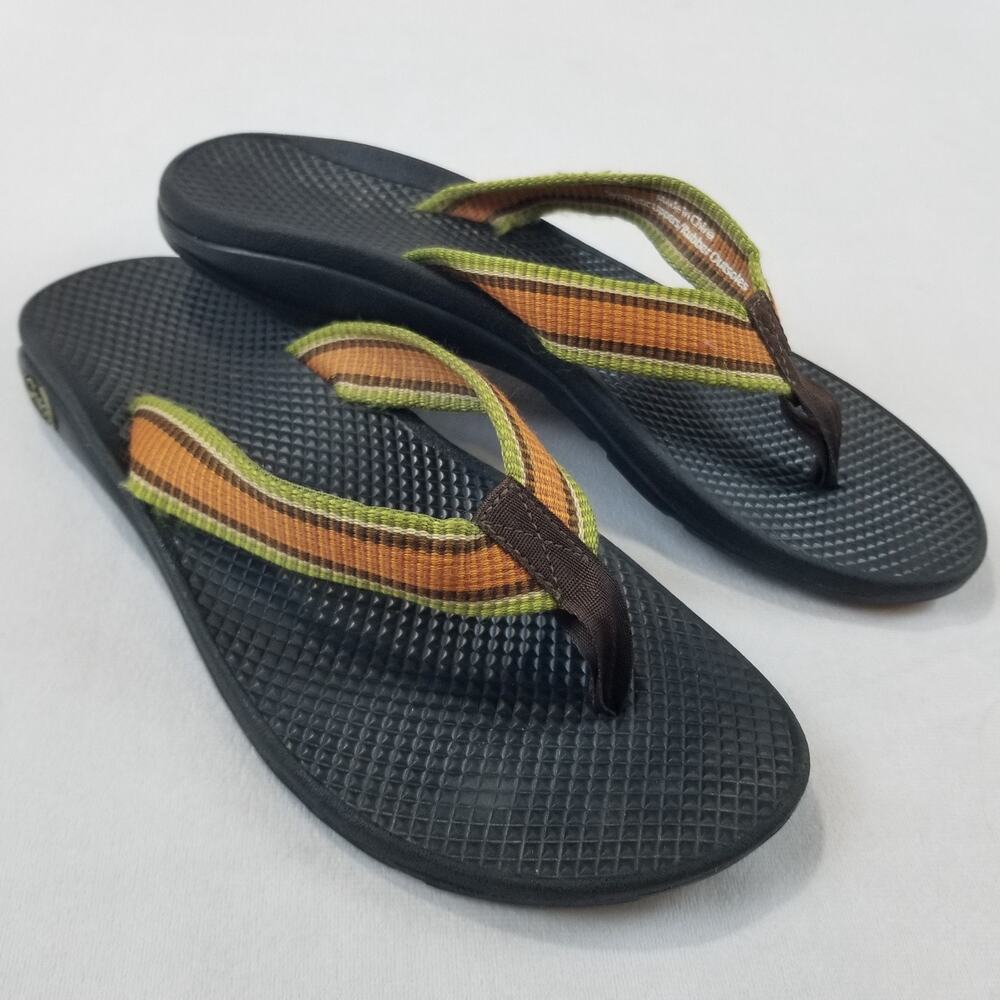 Chaco Sandals Womens Size 9 Multi Flip Flop Ecotread Thong